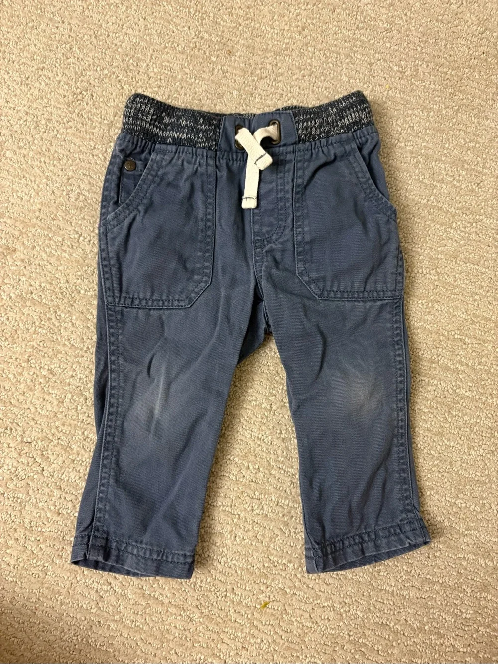 Genuine Kids from OshKosh Toddler Boys Pants Bundle Green Blue - Size 12M